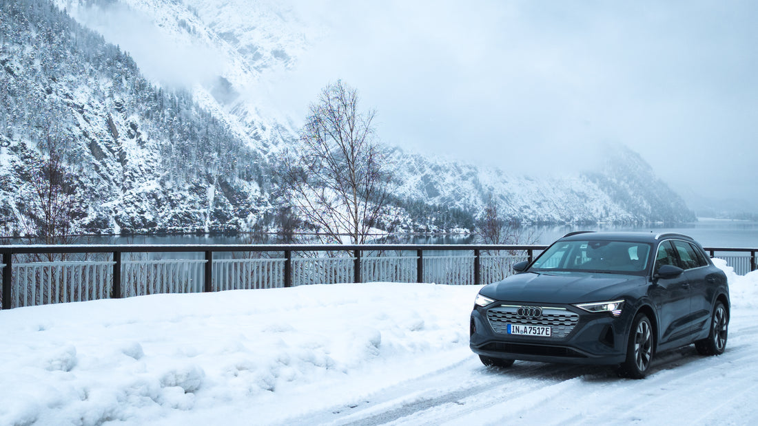 Auf winterlichen Pfaden: Die beeindruckende Testfahrt mit dem Audi Q8 advanced 55 e-tron quattro durch Österreich.